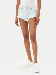 One Teaspoon Szorty jeansowe Bonitas 26867 Niebieski Regular Fit. Niebieskie szorty damskie One Teaspoon, bez wzorów, z bawełny. Za 299.99 zł.