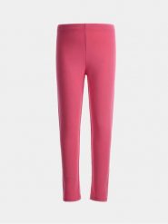 Original Marines Legginsy B505FPDE Różowy Slim Fit. Czerwone legginsy dla dziewczynek Original Marines, bez wzorów, z bawełny. Za 39.99 zł.