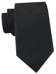 Męski Krawat - Czarny z Drobną Fakturą Materiału - Angelo di Monti. Czarne krawaty i muchy Angelo di Monti, bez wzorów, z tkaniny, eleganckie. Za 49.99 zł.