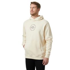 Bluzy sportowa męska Helly Hansen Core Graphic. Białe bluzy męskie Helly Hansen, m, bez wzorów, z kapturem. W wyprzedaży za 291.15 zł.