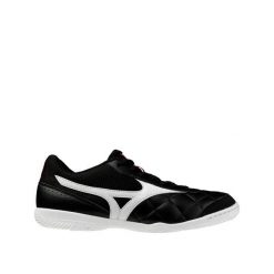Buty piłkarskie Mizuno MRL Sala IN Czarny/Biały. Białe obuwie sportowe damskie Mizuno, bez wzorów, z syntetyku, na fitness i siłownię. Za 288.16 zł.