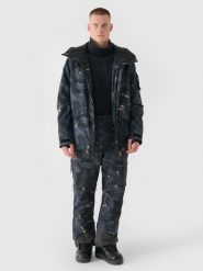 4F Spodnie snowboardowe membrana 10000 męskie - multikolor XXL. Brązowe spodnie snowboardowe męskie 4f, na zimę, m, bez wzorów, z dzianiny, narciarskie. W wyprzedaży za 299.99 zł.