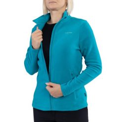 Bluza techniczna damska Viking Tesero Lady, polar. Niebieskie bluzy sportowe damskie Viking, s, bez wzorów, z polaru, bez kaptura, trekkingowe. Za 158.39 zł.