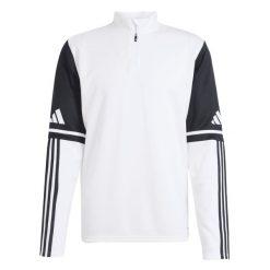 Męska bluza piłkarska adidas Squadra 25 Training Top. Białe bluzy męskie Adidas, m, bez wzorów, z materiału, bez kaptura. Za 134.99 zł.