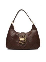 Just Cavalli Torebka 80RA4BM5 ZSD88 Brązowy. Brązowe torebki do ręki damskie Just Cavalli, bez wzorów, ze skóry, bez dodatków. Za 789.99 zł.