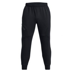 Spodnie Joggery Under Armour Unstoppable Flc Damskie. Czarne spodnie sportowe damskie Under Armour, s, bez wzorów, z bawełny, do biegania. Za 425.55 zł.