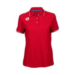 Koszulka polo damska Arena Team Polo shirt Solid Cotton. Niebieskie koszulki sportowe damskie Arena, xl, bez wzorów, z bawełny, bez kołnierzyka, bez ramiączek, na golfa. Za 169.99 zł.