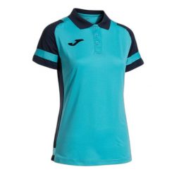 Koszulka polo dla dziewczynki Joma Lider. Niebieskie t-shirty i topy dla dziewczynek Joma, bez wzorów, z materiału, bez ramiączek. Za 232.50 zł.