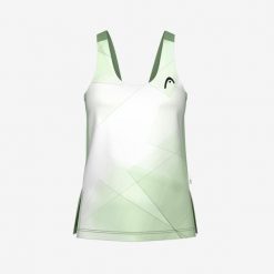 SPIRIT Tank Top Women. Zielone koszulki sportowe damskie Head, s, bez wzorów, bez kołnierzyka, bez ramiączek. W wyprzedaży za 184.00 zł.