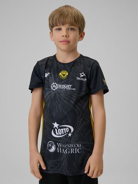 4F Koszulka meczowa replika wyjazdowa z sezonu 2025/26 dziecięca 4F x Sokół & Hagric Mogilno - biała 98/104. Białe bluzki dla dziewczynek 4f, bez wzorów, z materiału, bez ramiączek. Za 149.99 zł.