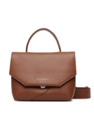Emporio Armani Torebka EW005672 AF29459 U6124 Brązowy. Brązowe torebki do ręki damskie Emporio Armani, bez wzorów, ze skóry, bez dodatków. Za 2,149.00 zł.