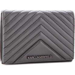 Duży Portfel Damski KARL LAGERFELD - 86KW3251 Thunder. Szare portfele damskie marki KARL LAGERFELD, ze skóry. Za 569.00 zł.