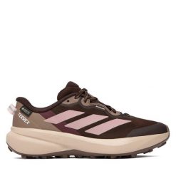 Trekkingi adidas. Brązowe obuwie sportowe damskie Adidas, trekkingowe, gore-tex. Za 529.99 zł.