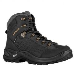 Buty trekkingowe damskie Lowa Renegade Warm Mid Gtx. Czarne obuwie sportowe damskie Lowa, za kostkę. Za 1,198.00 zł.