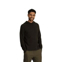 Damski sweter Royal Robbins Rockcraft Wool Hoodie 12600124-194. Brązowe swetry damskie ROYAL ROBBINS, xl, bez wzorów, z materiału, eleganckie, bez kołnierzyka, bez ramiączek, długie, z kapturem. Za 399.00 zł.