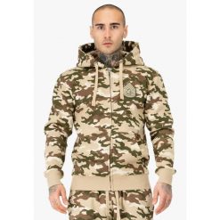Bluza z kapturem Benlee Frasen. Brązowe bluzy męskie BENLEE, s, z aplikacjami, z bawełny, z kapturem. Za 279.00 zł.