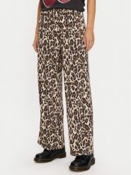 Gina Tricot Spodnie materiałowe 22759 Brązowy Regular Fit. Brązowe spodnie materiałowe damskie Gina Tricot, xs, bez wzorów, z materiału. Za 109.99 zł.