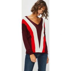 Only - Sweter. Brązowe swetry damskie Only, z dzianiny. Za 119.90 zł.