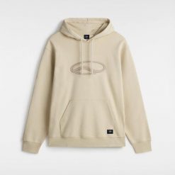 Bluza polarowa VANS OVAL LOOSE FLEECE Beżowy. Brązowe bluzy męskie Vans, s, bez wzorów, z polaru, bez kaptura. Za 214.99 zł.
