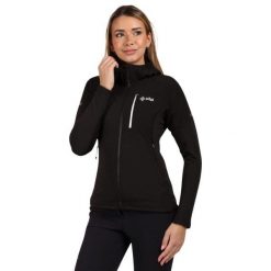 Damska funkcjonalna bluza z kapturem Kilpi MEMPHIS-W. Czarne bluzy sportowe damskie Kilpi, l, bez wzorów, z kapturem, trekkingowe. Za 318.77 zł.