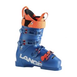 Buty narciarskie LANGE RS 110 LV Vibrant Blue. Niebieskie buty sportowe męskie LANGE, bez zapięcia, narciarskie. Za 2,200.00 zł.