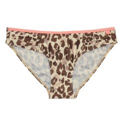 Dół Od Bikini Damski Z Lamparcim Nadrukiem Aceana. Brązowe bikini damskie Regatta, bez wzorów. Za 38.99 zł.