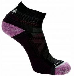 Smartwool W'S Hike Light Cushion Ankle Socks, 001 | black, S. Czarne spodnie sportowe damskie Smartwool, s, bez wzorów. Za 81.92 zł.