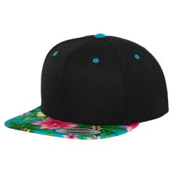 Hawajska Czapka Z Daszkiem. Czarne czapki i kapelusze damskie FLEXFIT, bez wzorów. Za 125.99 zł.