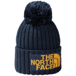 Czapka turystyczna zimowa unisex The North Face Heritage Ski Tuke. Brązowe czapki i kapelusze damskie The North Face, na zimę, bez wzorów, z materiału. Za 165.00 zł.