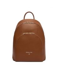 Patrizia Pepe Plecak 8B0325/L001-B111 Brązowy. Brązowe plecaki damskie Patrizia Pepe, bez wzorów, ze skóry. Za 1,439.00 zł.