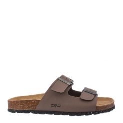 Klapki damskie CMP ECO THALITHA. Brązowe obuwie sportowe damskie CMP, bez wzorów, trekkingowe. Za 129.99 zł.
