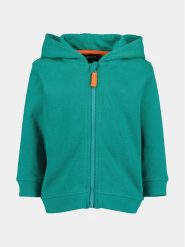 Blue Seven Bluza 936064 X Zielony Regular Fit. Zielone bluzy dla chłopców Blue Seven, bez wzorów, z bawełny, bez ramiączek, bez kaptura. Za 49.99 zł.