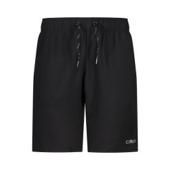 Damskie szorty bermudzkie CMP. Czarne szorty sportowe damskie CMP, bez wzorów, z materiału, sportowe, trekkingowe. Za 192.00 zł.