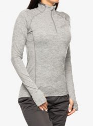Bluza do biegania damska Inov-8 Train Elite Mid LSZ. Szare bluzy damskie Inov-8, s, bez wzorów, z materiału, bez kaptura, do biegania. Za 231.85 zł.