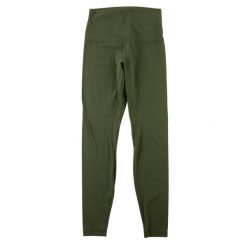 Second life - Legginsy damskie do jogi Lululemon - Stan dobry. Zielone legginsy damskie LULULEMON, m, bez wzorów, z materiału, na fitness i siłownię. Za 127.76 zł.