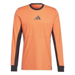 Dżersej z długim rękawem adidas Referee 24. Brązowe koszulki sportowe męskie Adidas, s, bez wzorów, z dżerseju, bez kołnierzyka, bez ramiączek, do piłki nożnej. Za 195.75 zł.