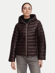 Marella Kurtka przejściowa Oncia 2625486081 Brązowy ciemny Regular Fit. Brązowe kurtki damskie Marella, bez wzorów, z syntetyku, bez kaptura. Za 479.99 zł.