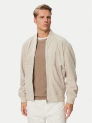 BOSS Kurtka skórzana Jonorve 50562519 Beżowy Regular Fit. Brązowe kurtki męskie Boss, m, bez wzorów, ze skóry, bez kaptura. Za 2,399.00 zł.
