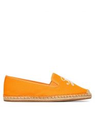Tommy Hilfiger Espadryle Th Script Summer Espadrille FW0FW09240 Pomarańczowy. Brązowe espadryle damskie Tommy Hilfiger, bez wzorów, z materiału, bez obcasa, bez zapięcia. Za 289.99 zł.