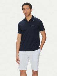 Paul&Shark Polo 25411209 Granatowy Regular Fit. Niebieskie koszulki polo męskie PAUL&SHARK, m, bez wzorów, z bawełny, bez ramiączek. Za 569.99 zł.