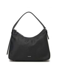 Calvin Klein Torebka Ck Sense Md Shoulder Bag_Nylon K60K612797 Czarny. Czarne torebki do ręki damskie Calvin Klein, bez wzorów, z nylonu, bez dodatków. Za 279.99 zł.