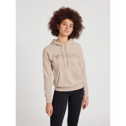 Damska bluza z kapturem Hummel Noni 2.0. Szare bluzy damskie Hummel, xs, bez wzorów, z bawełny, z kapturem. Za 200.50 zł.