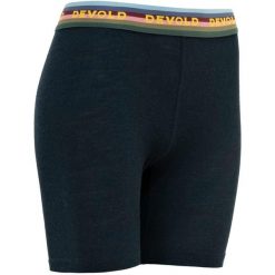 Bokserki termoaktywne damskie Devold Lauparen Merino 190 Boxer. Niebieskie bokserki damskie Devold, m, bez wzorów, z dzianiny. Za 214.49 zł.