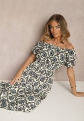 Czarna Sukienka z Bawełną Ozdobiona Bufiastymi Rękawami Revalle. Czarne sukienki damskie Renee, do pracy, l, bez wzorów, z bawełny, biznesowe, bez kołnierzyka, bez ramiączek, midi, proste. Za 54.99 zł.