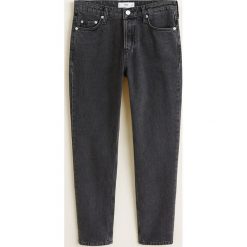 Mango - Jeansy Relax. Szare jeansy damskie marki Mango. Za 139.90 zł.