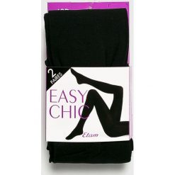 Etam - Rajstopy Easy Chic (2-pack). Skarpety damskie Etam. W wyprzedaży za 49.90 zł.