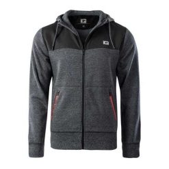 Męska Bluza Polarowa Cross The Line Sarin. Szare bluzy męskie IQ, na zimę, m, bez wzorów, z bawełny, z kapturem. Za 192.64 zł.