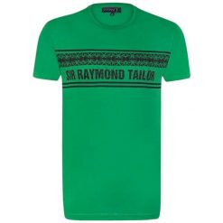Sir Raymond Tailor T-Shirt Męski Fore Xxl Zielony. T-shirty męskie marki Sir Raymond Tailor. W wyprzedaży za 54.90 zł.