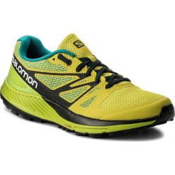 Buty SALOMON - Sense Escape 400920 27 W0 Sulphur Spring/Lime Green/Black. Zielone buty sportowe męskie Salomon, z materiału. W wyprzedaży za 319.00 zł.
