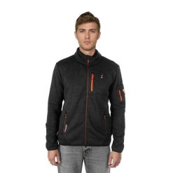 Bluza turystyczna męska NAVOY zamek. Brązowe bluzy męskie Aulp, l, bez wzorów, z dzianiny, bez kaptura. Za 359.99 zł.